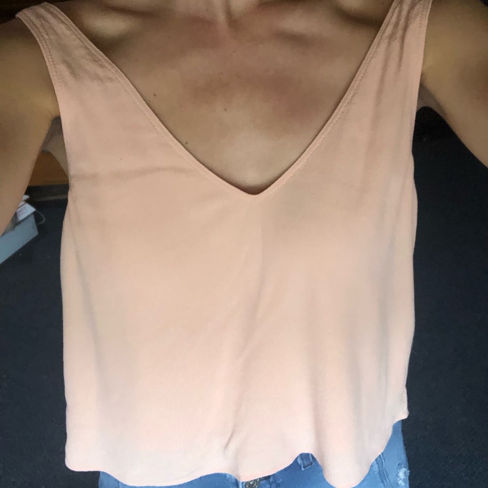 Wilfred Free Light Pink Kempner Tank Blouse